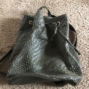 Soft backpack purse